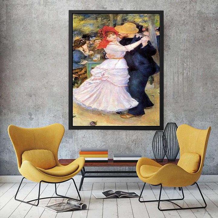 Dance At Bougival  Painting
