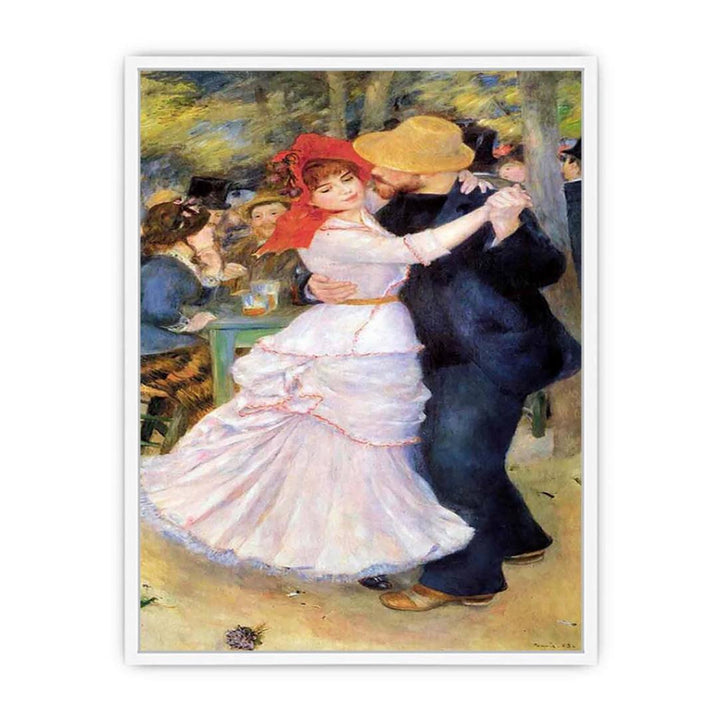 Dance At Bougival Framed Print