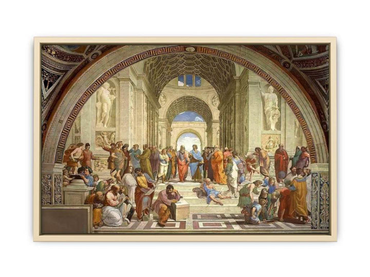 The School of Athens (from the Stanza della Segnatura) 1510-11  Art Print
