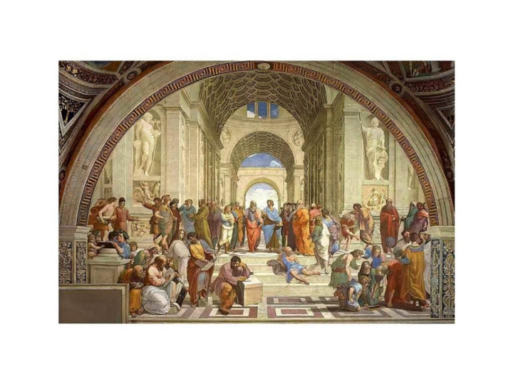 The School of Athens (from the Stanza della Segnatura) 1510-11
