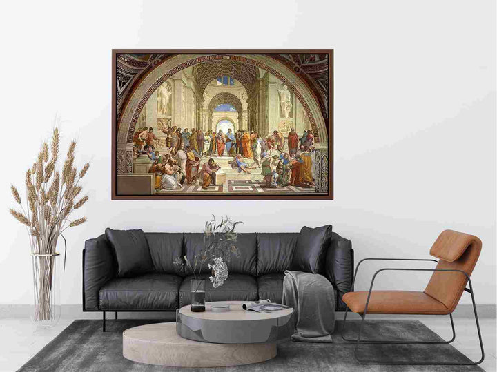 The School of Athens (from the Stanza della Segnatura) 1510-11 Painting