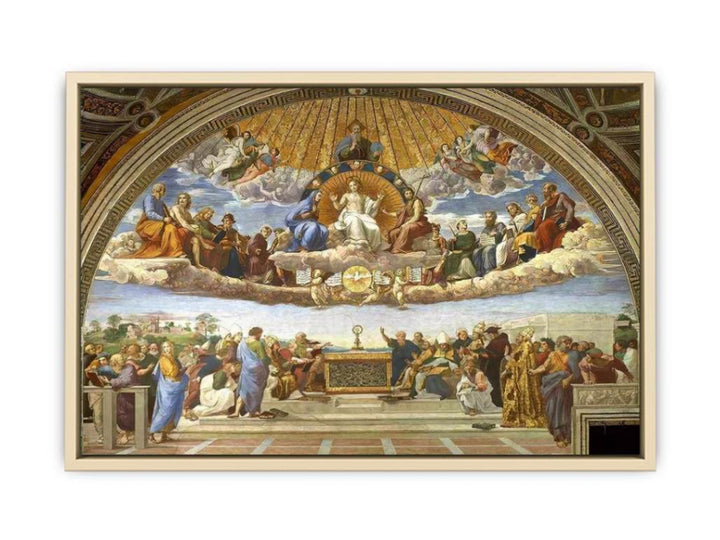 Disputation of the Holy Sacrament (La Disputa)  Art Print