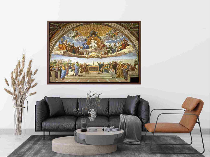 Disputation of the Holy Sacrament (La Disputa) Painting
