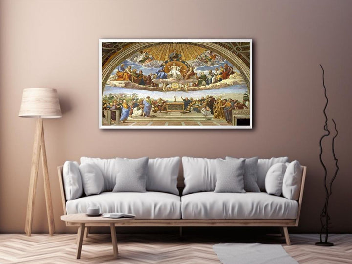 Disputation of the Holy Sacrament (La Disputa)  Painting