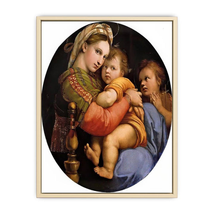 The Madonna Of The Chair  Art Print