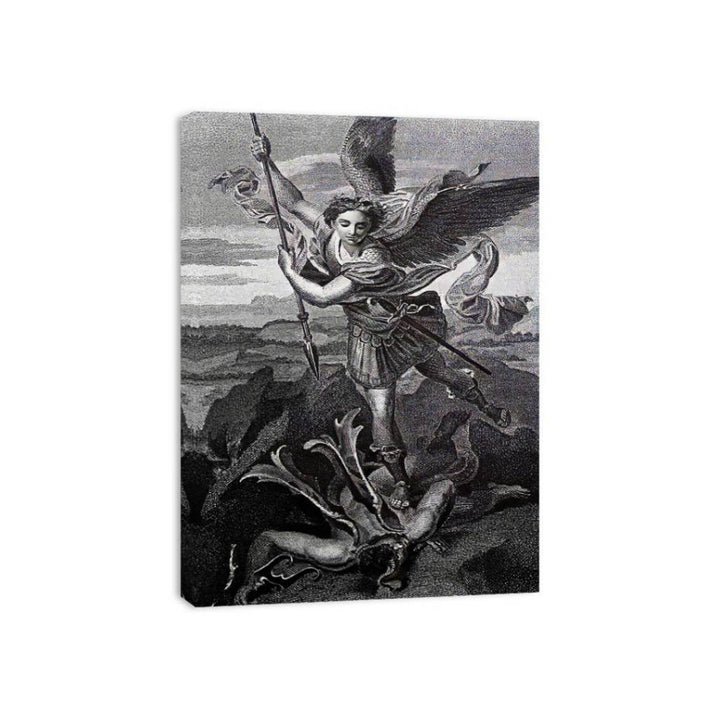 Saint Michael Trampling the Dragon 1518  Painting