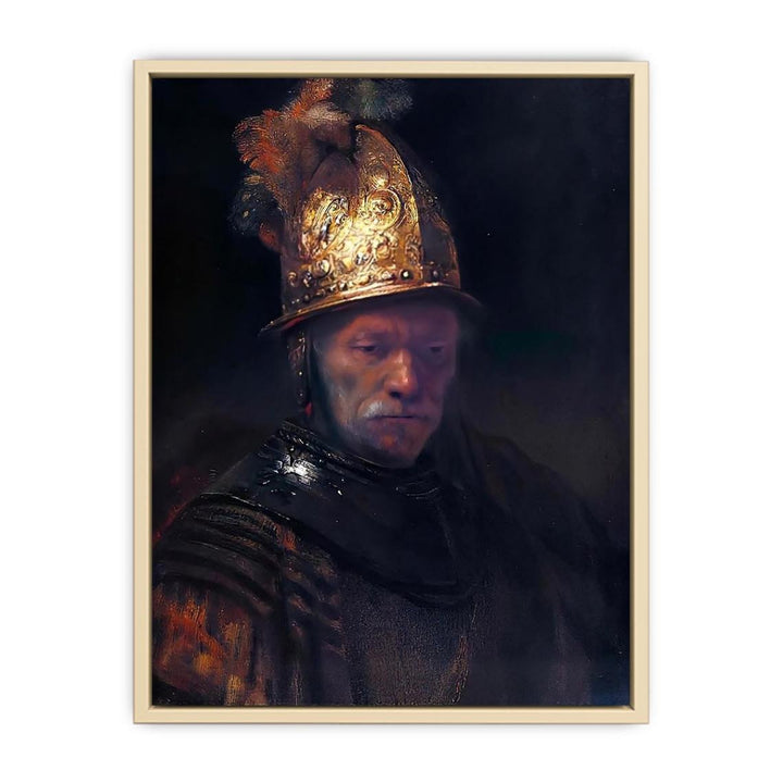 Man in a Golden Helmet c. 1650  Art Print