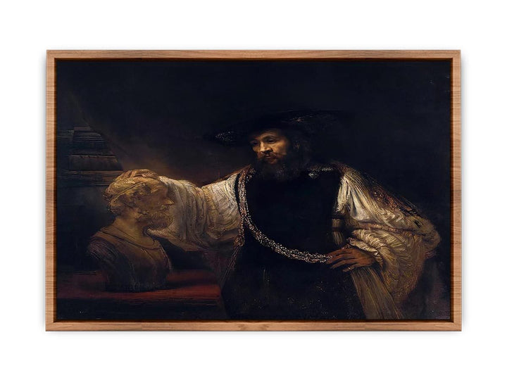 Aristotle with a Bust of Homer 1653  Poster