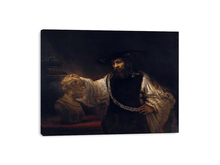 Aristotle with a Bust of Homer 1653  Painting