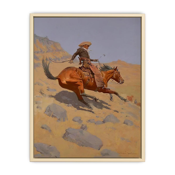 The Cowboy  Art Print