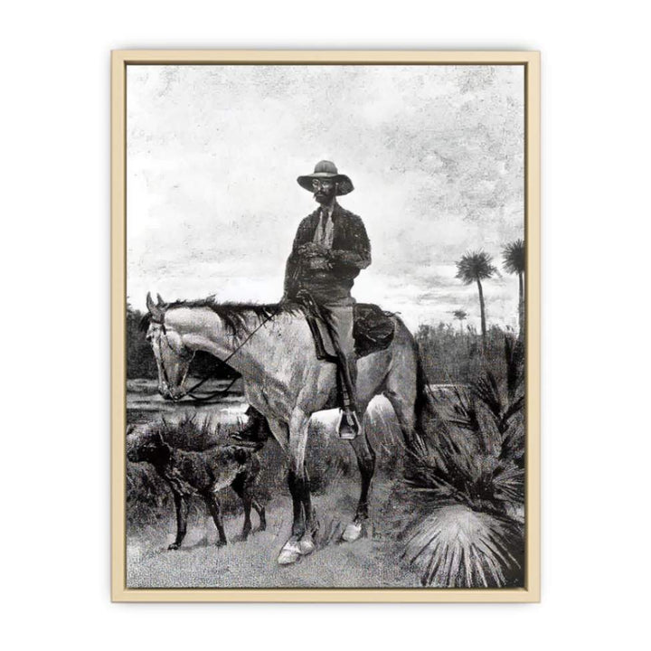 A Cracker cowboy  Art Print