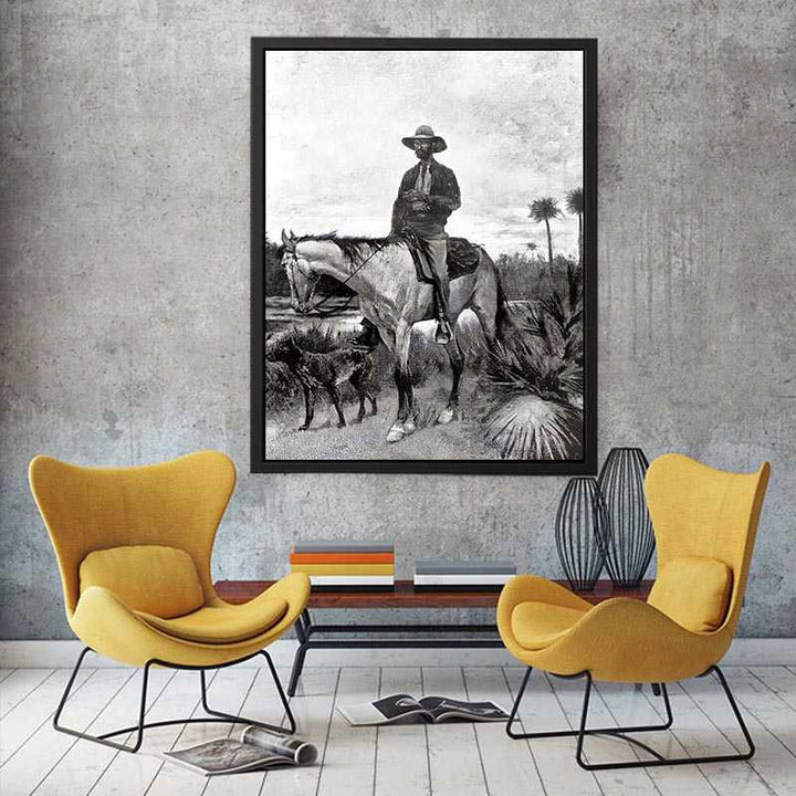 A Cracker cowboy  Painting