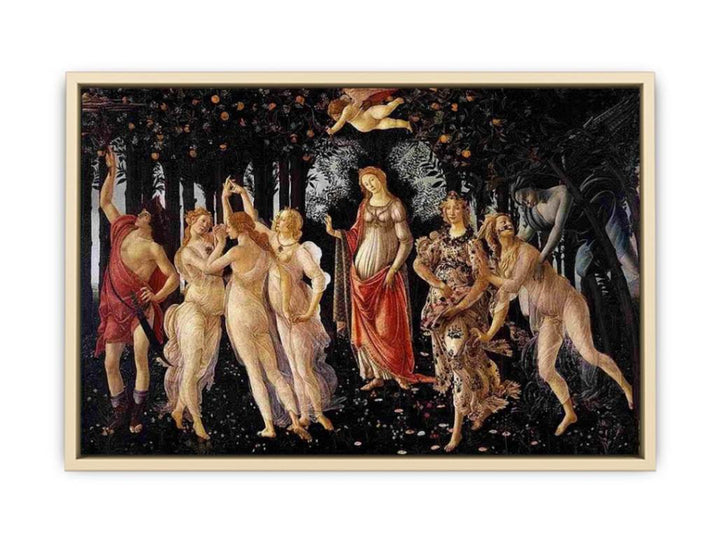 Allegory Of Spring La Primavera  Art Print