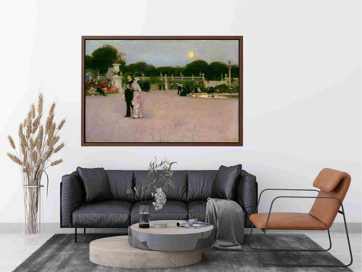 In The Luxembourg Gardens Painting