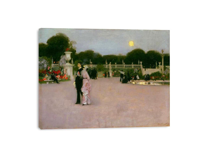 In The Luxembourg Gardens  Painting