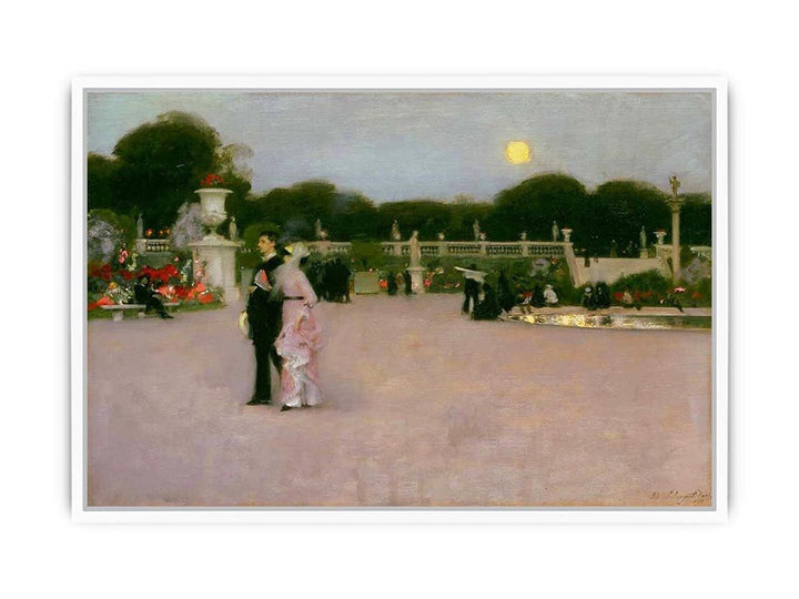 In The Luxembourg Gardens Framed Print