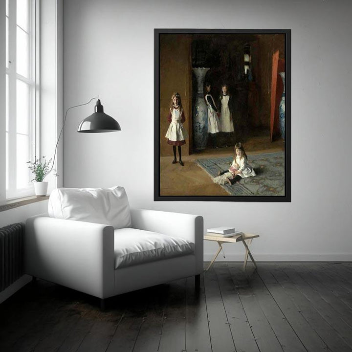 The Daughters Of Edward Darley Boit Painting