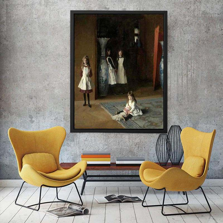 The Daughters Of Edward Darley Boit  Painting