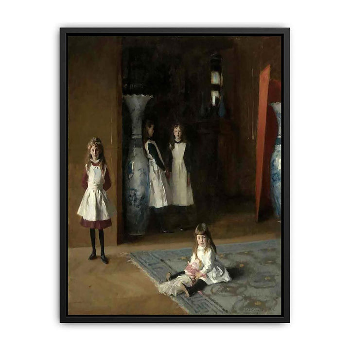 The Daughters Of Edward Darley Boit Canvas Print