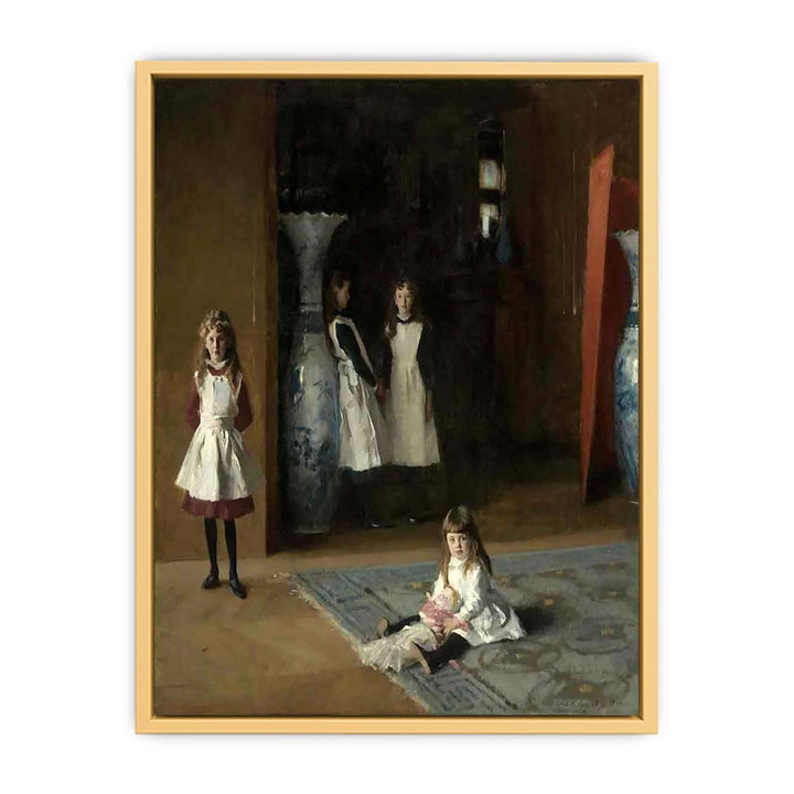 The Daughters Of Edward Darley Boit Streched canvas
