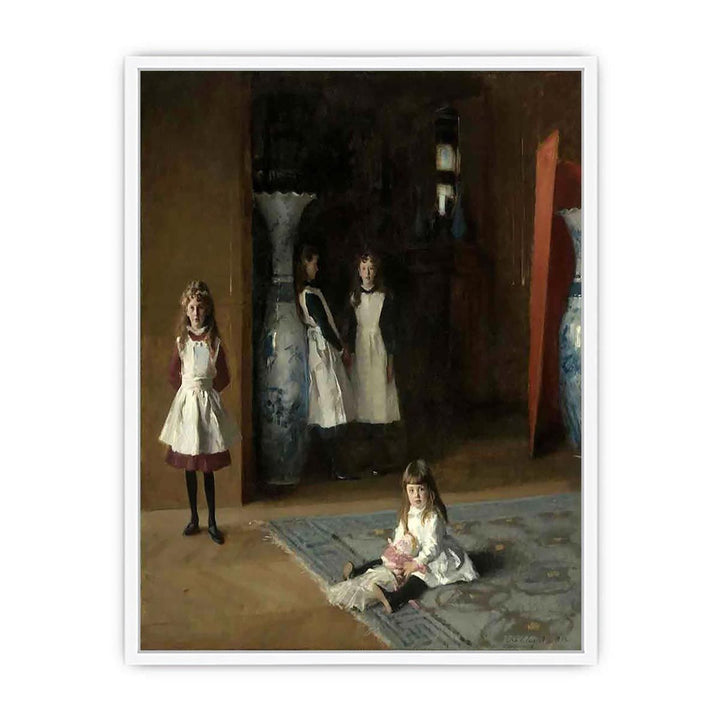 The Daughters Of Edward Darley Boit Framed Print