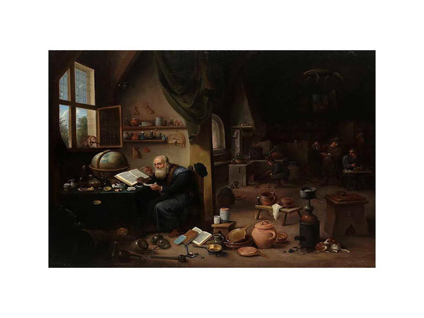 An Alchemist in his Workshop

