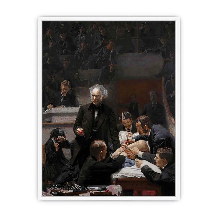 The Gross Clinic, 1875 Framed Print