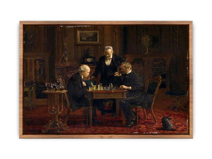 The Chess Players  Poster