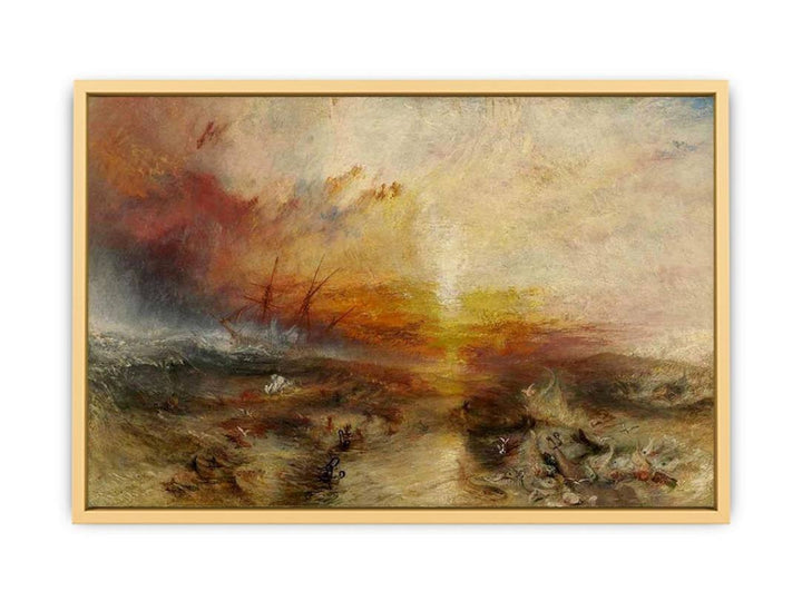 The Slave Ship 1840 Streched canvas