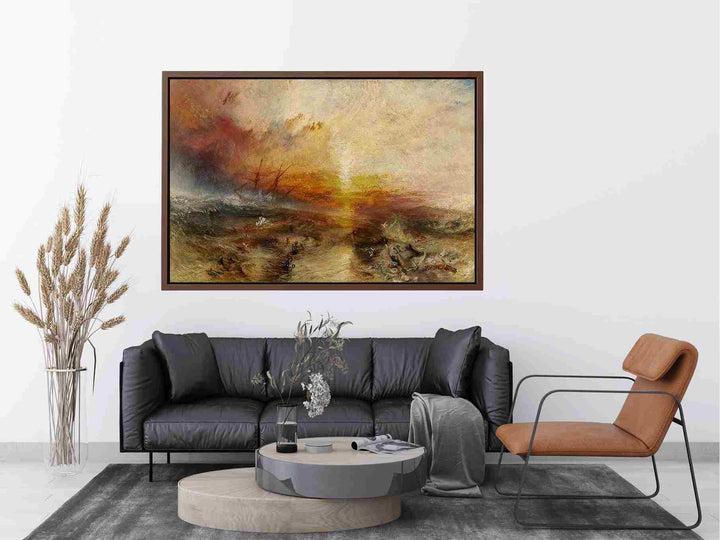 The Slave Ship 1840 Painting