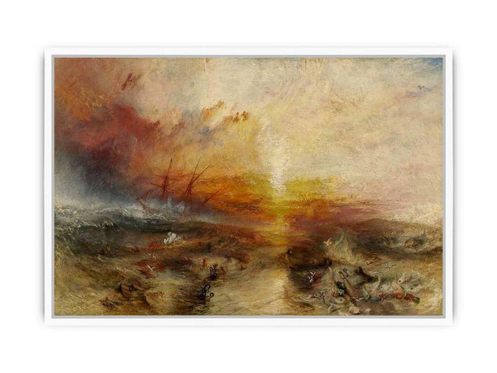 The Slave Ship 1840 Framed Print
