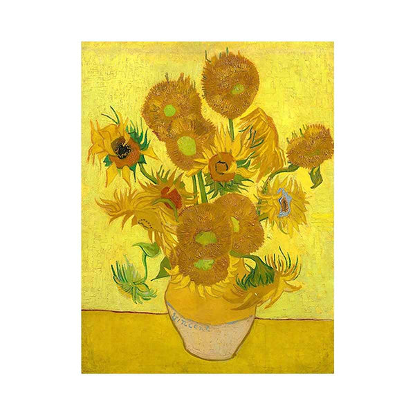 Vase Of Sunflowers Painting By Van Gogh