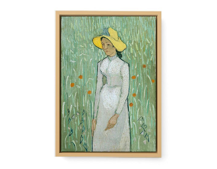 Girl in White by Vincent Van Gogh framed Print