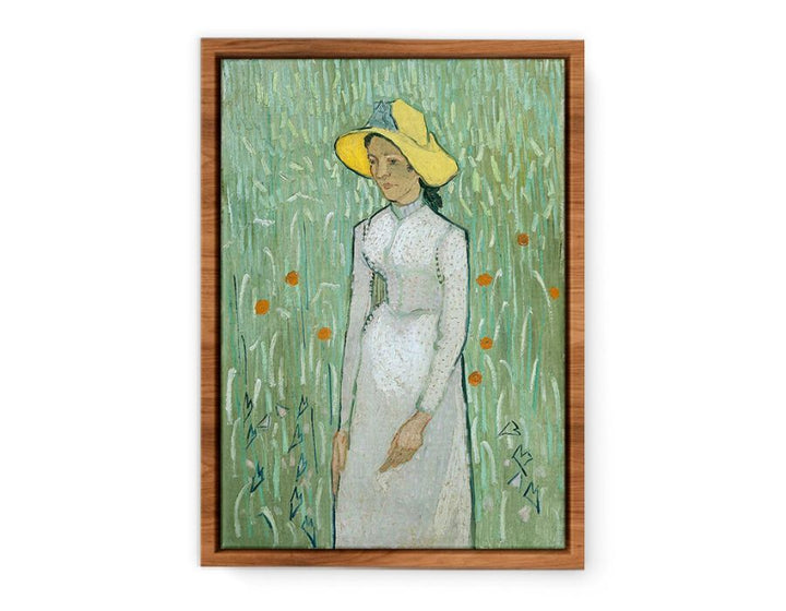 Girl in White by Vincent Van Gogh  Painting