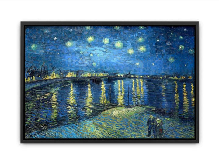 Starry Night Over the Rhone Canvas Print