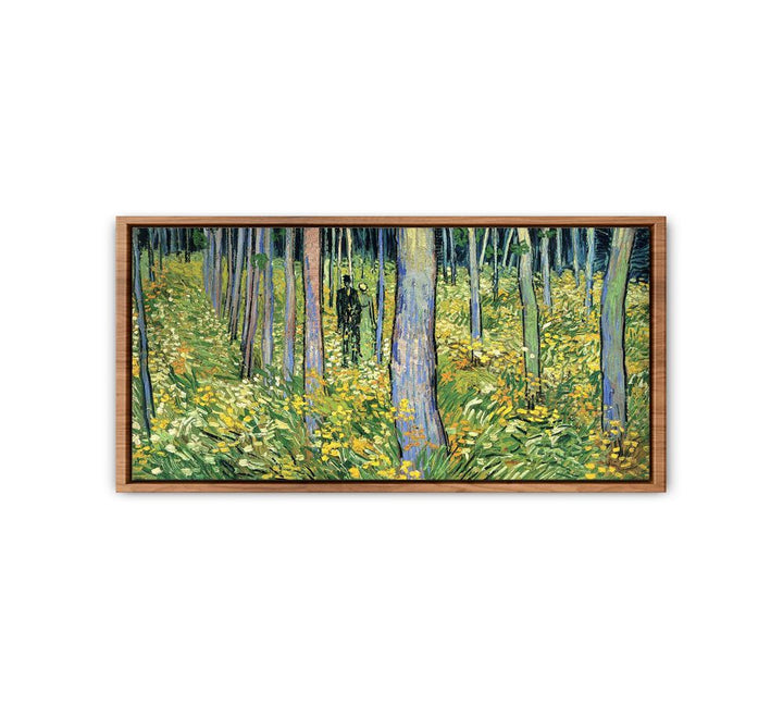 Undergrowth with Two Figures  Painting