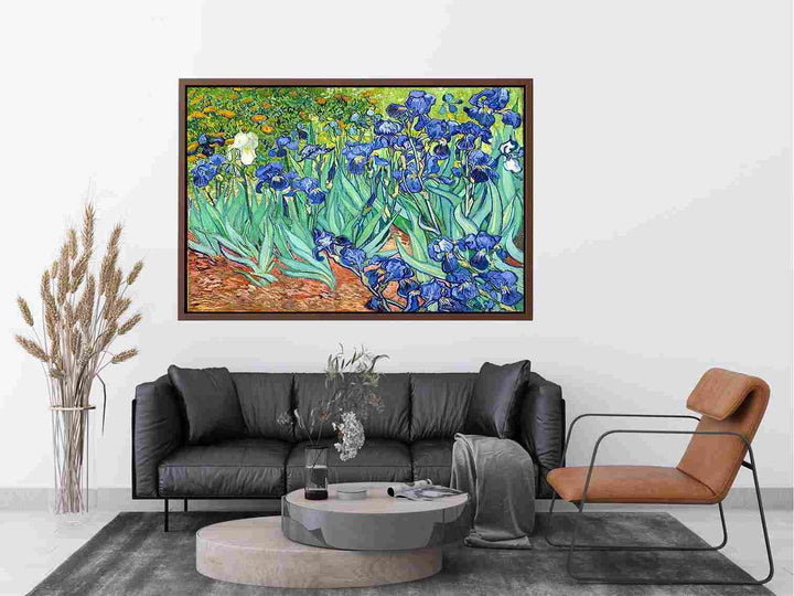 Irises By Van Gogh Painting Painting