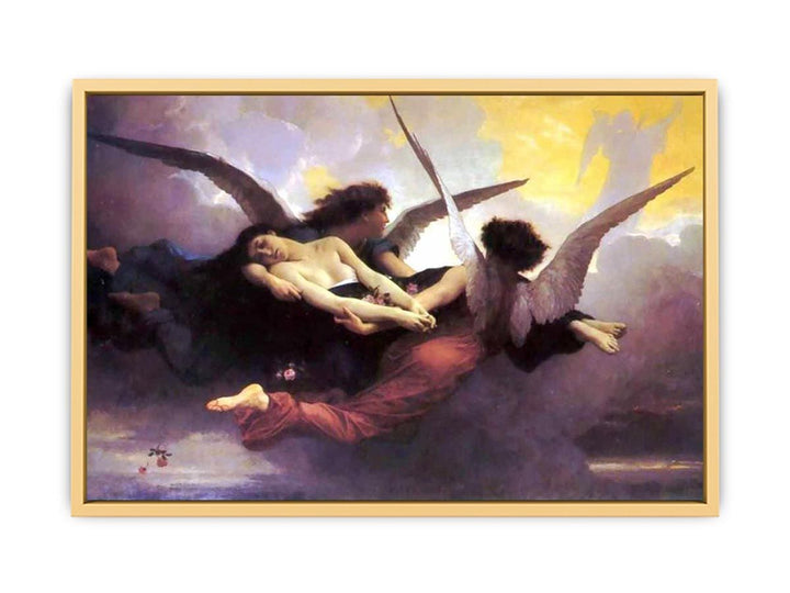 A Soul Brought to Heaven 1878 Streched canvas