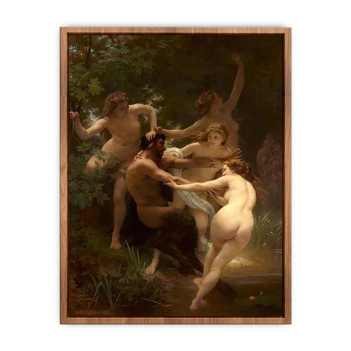Nymphes et Satyre (Nymphs and Satyr)  Poster