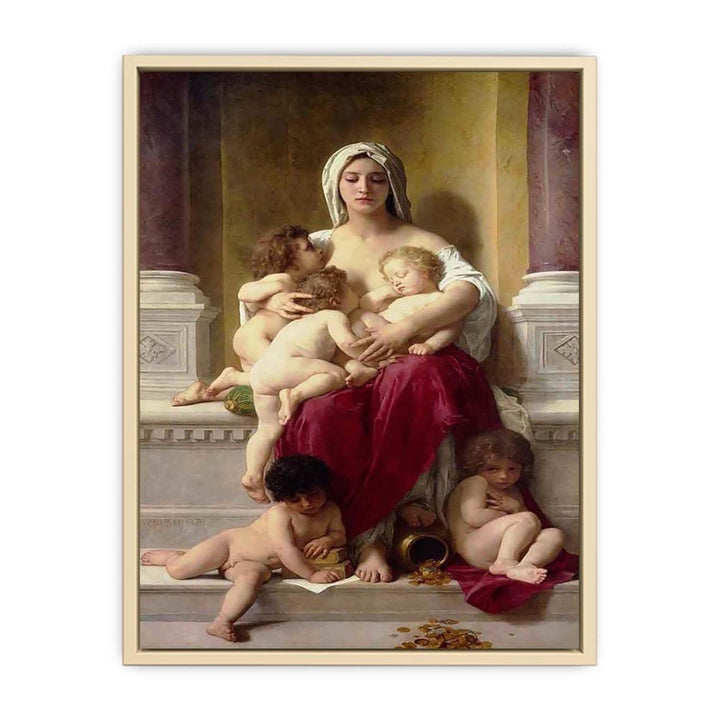 Charity 1878  Art Print