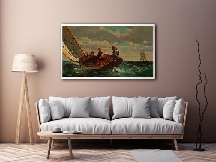 Breezing Up (or A Fair Wind)  Painting