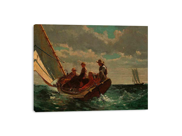 Breezing Up (or A Fair Wind)  Painting