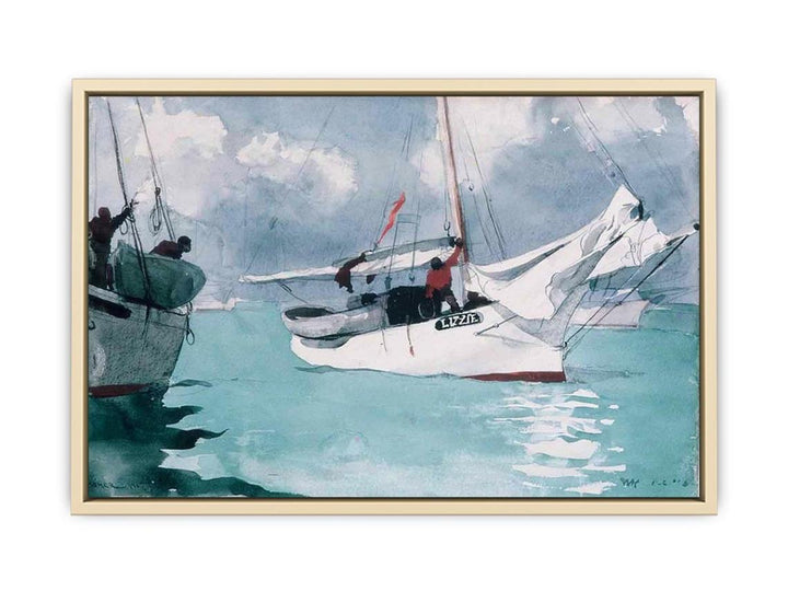 Fishing Boats, Key West  Art Print