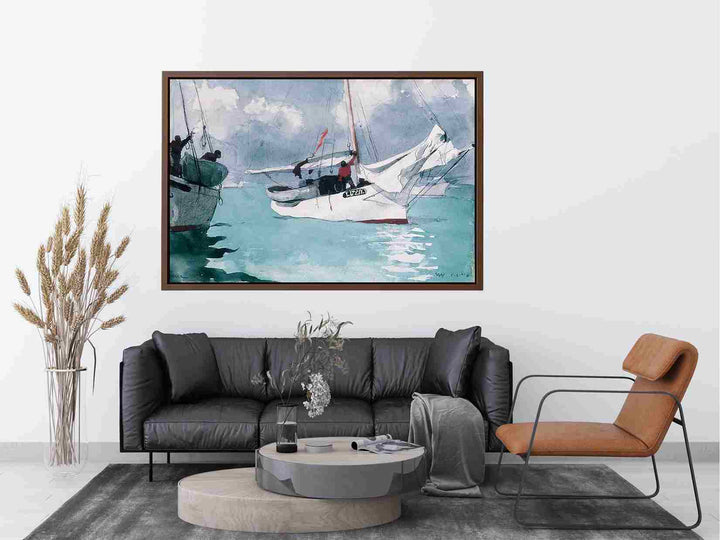 Fishing Boats, Key West Painting