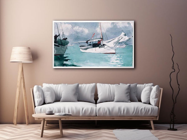 Fishing Boats, Key West  Painting