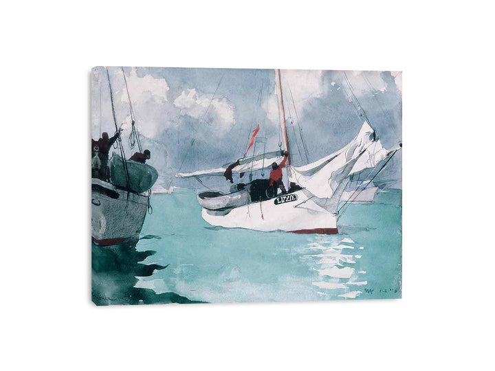 Fishing Boats, Key West  Painting