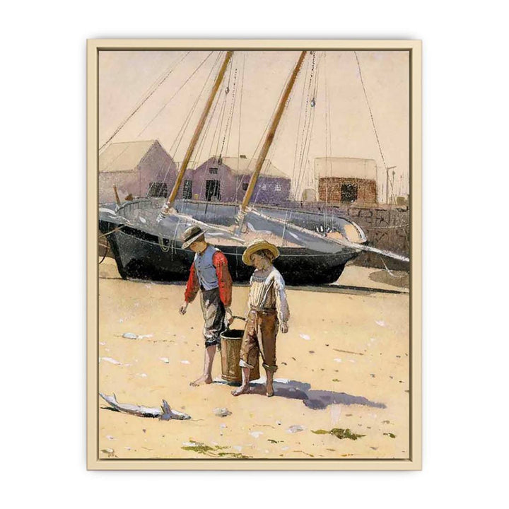 A Basket of Clams  Art Print
