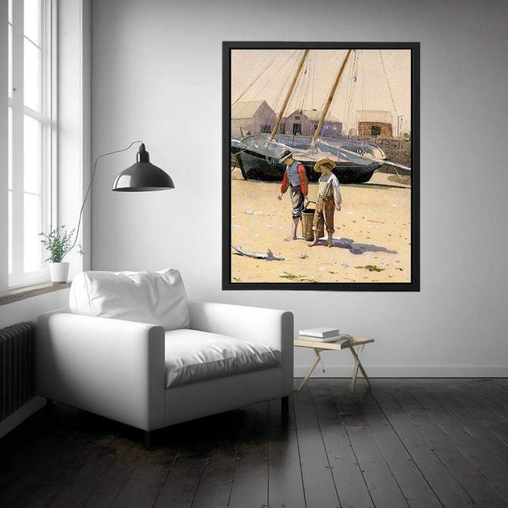 A Basket of Clams Painting
