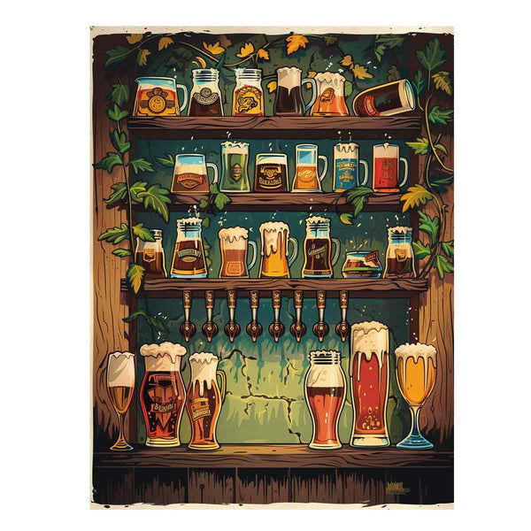 Vintage Beer Art Print