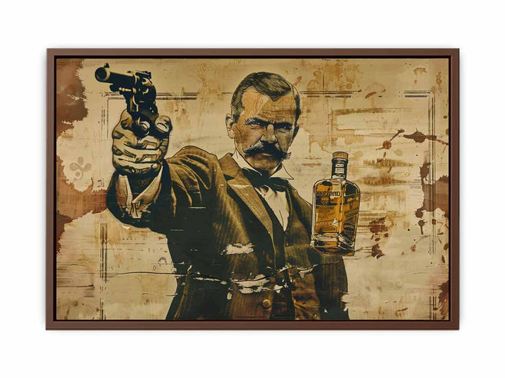 Vintage whiskey Wall Art   Painting